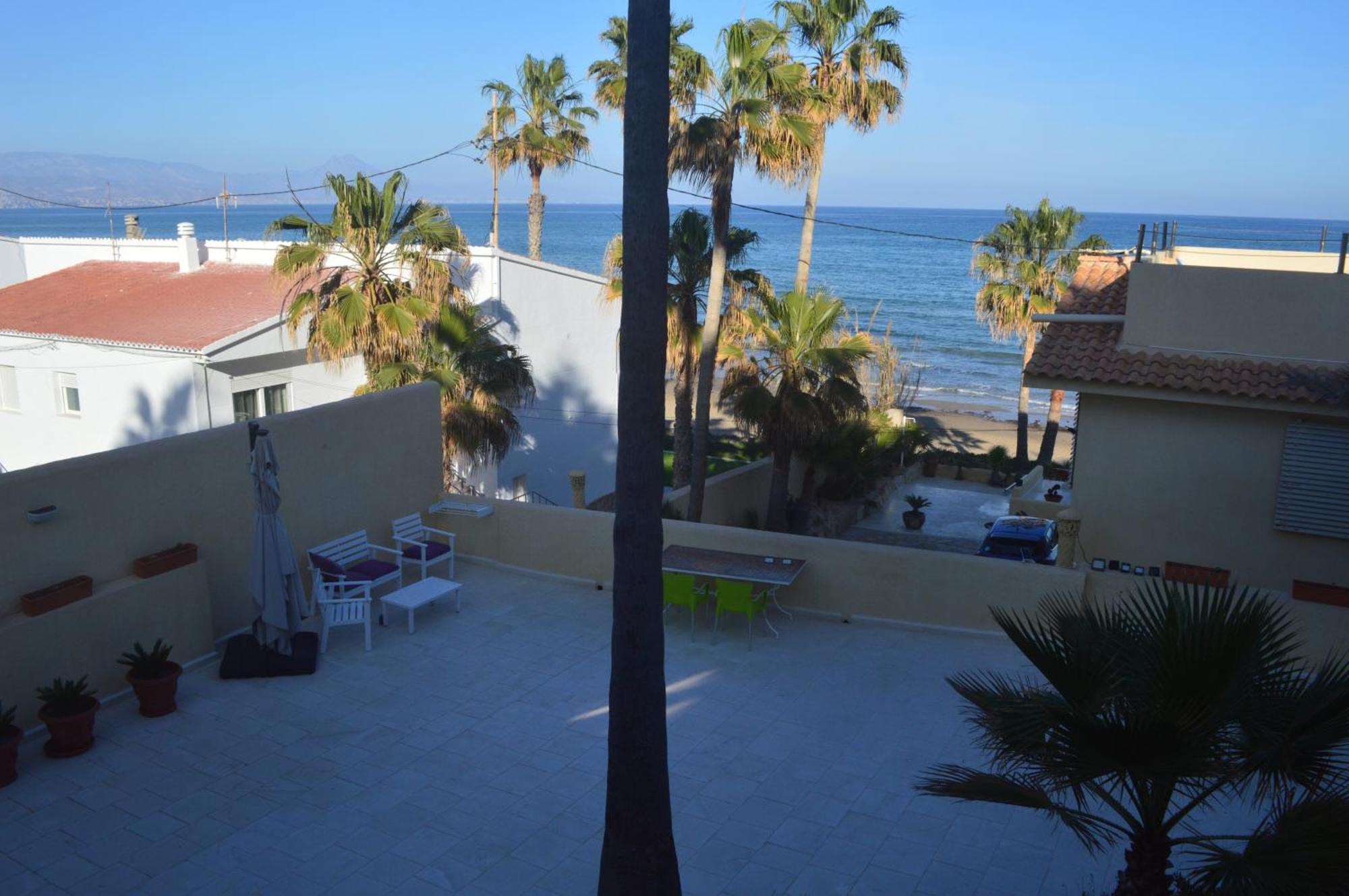 Excepcional Apartamento Loft A Pie De Playa En Chalet Roquetes Alicante Eksteriør billede